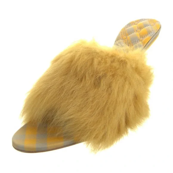 Burberry shearling mules - Picture 3 of 5